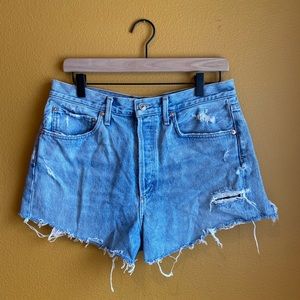 AGOLDE Denim Shorts